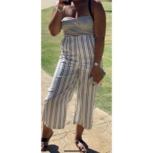 Strapless jumpsuit